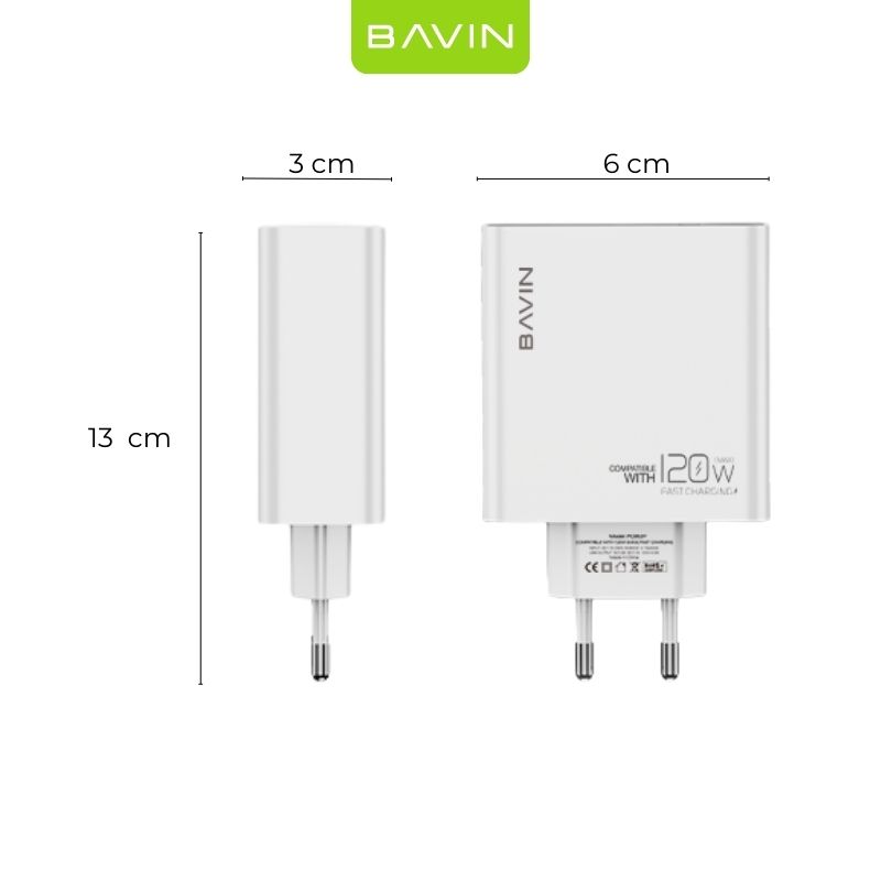 BAVIN PC953Y kucni punjac 120W visoka izlazna snaga siroki protokol CE - Image 3