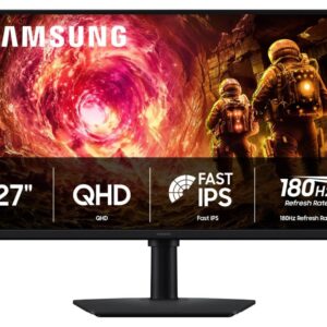 Samsung 27" Odyssey G50FQHD, Fast IPS, 180Hz, 1msDP, HDMI, HAS, Tilt, Swivel, Pivot