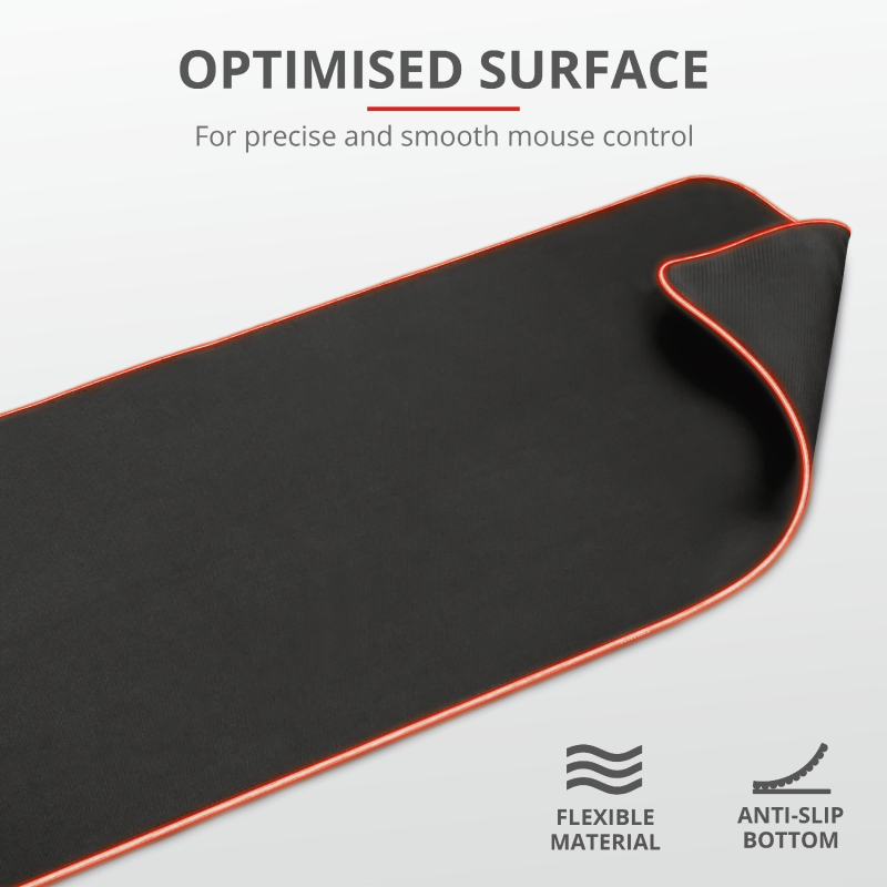 Trust GXT 764 Glide-Flex XXL Full illuminated Flexiblepodloga za miš