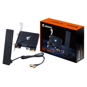 Gigabyte GC-WIFI7 Wi-Fi 7 PCIe WI-FI Card, Bluetooth 5.3