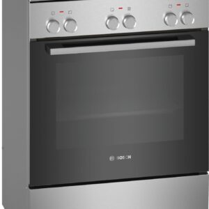 BOSCH električni štednjak Serie 2|, A, 66L,ravna ploča INOX, 7 programa, 3D HotAir,