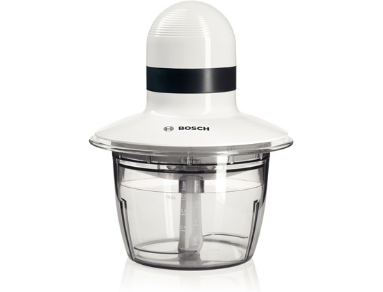 BOSCH sjeckalica 400W, BIJELA, 0.8L, INOX nož, ploča za tučenje vrhnja,SL - Image 2