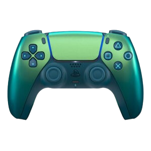 PS5 Dualsense Chroma Teal V2 bežični kontroler sa iridescentnim odsjajem u kutiji