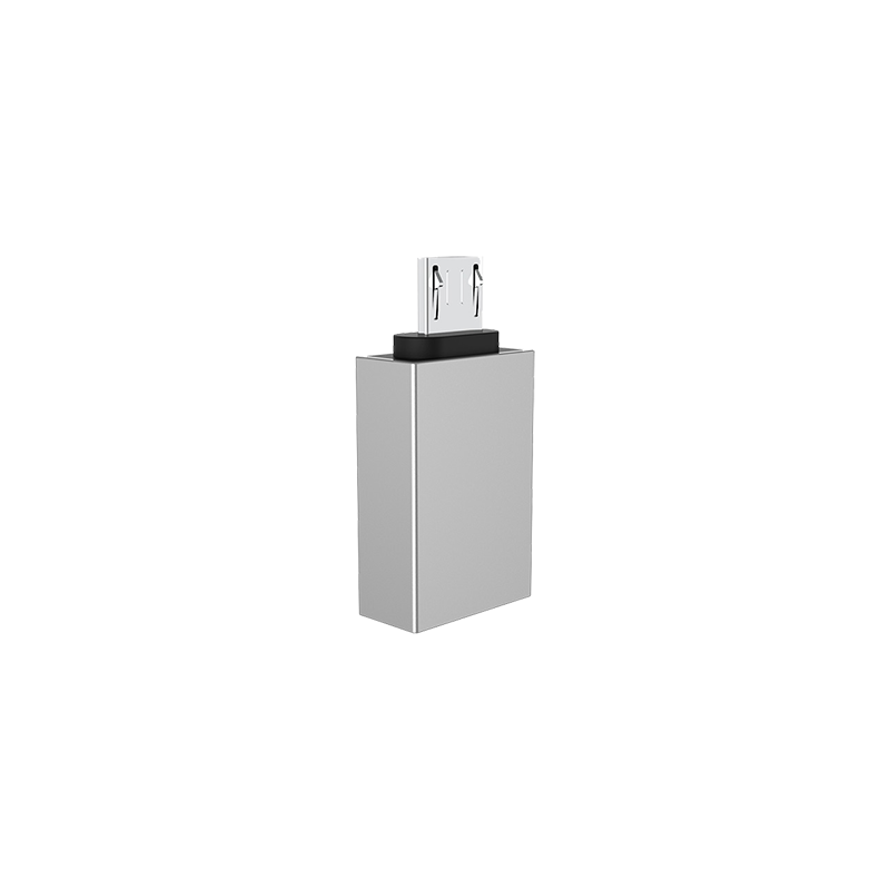 BOROFONE Adapter mikro USB OTG Borofone BV2 sivi - BV2-MICRO-SI - Image 2