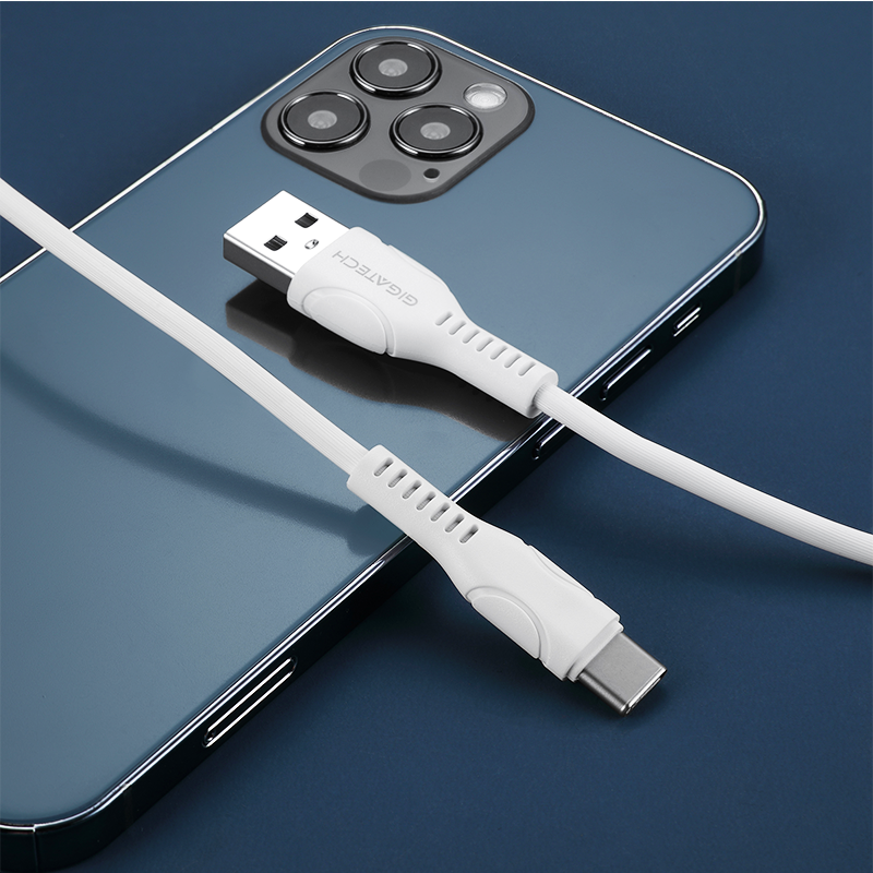 GIGATECH USB na C kabel Gigatech C36 1m, bijeli - Image 2