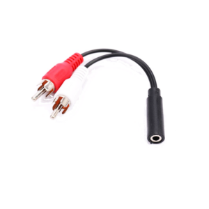 GIGATECH Kabel Gigatech 6.3mm (f) 2RCAm 1.5m - YK3852