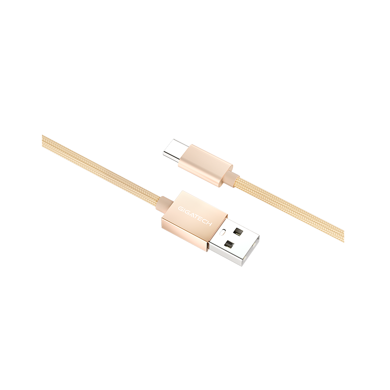 GIGATECH USB na C kabel Gigatech C42 1m, zlatni - Image 2