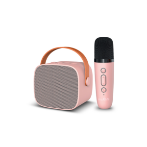 MaxLife Zvučnik MaXlife MXKS-100 bluetooth, karaoke s mikrofonom, pink - MXKS-100-PINK