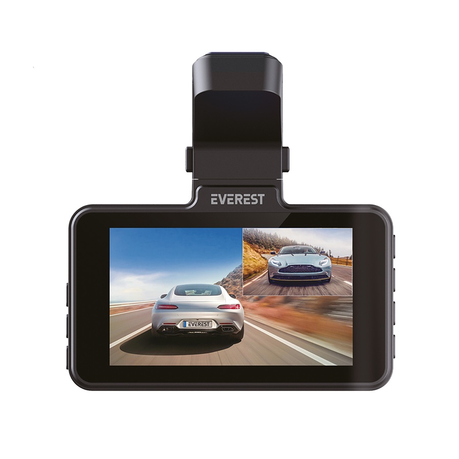 Auto kamera Everest CAR15 3.0" IPS Screen 1080P 720P 120°Wide Angle G-Sensor Wifi 64GB TF Card Vehicle Front and Rear Camera, 42549 - Image 3