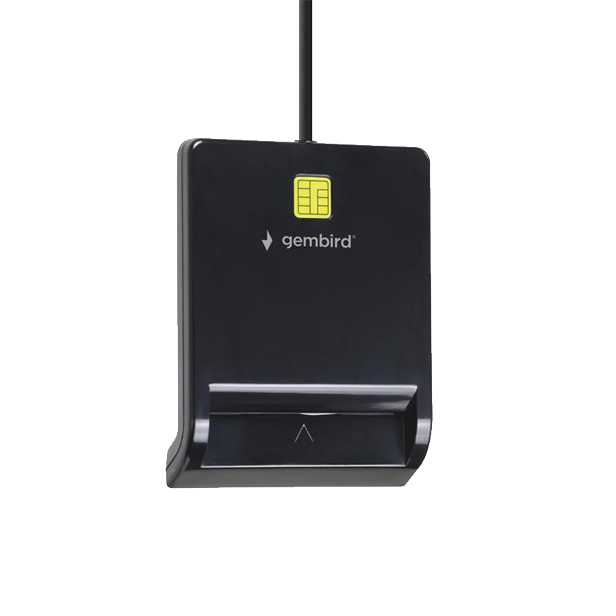 Gembird FD2-SCR USB Pametni Čitač Kartica Black