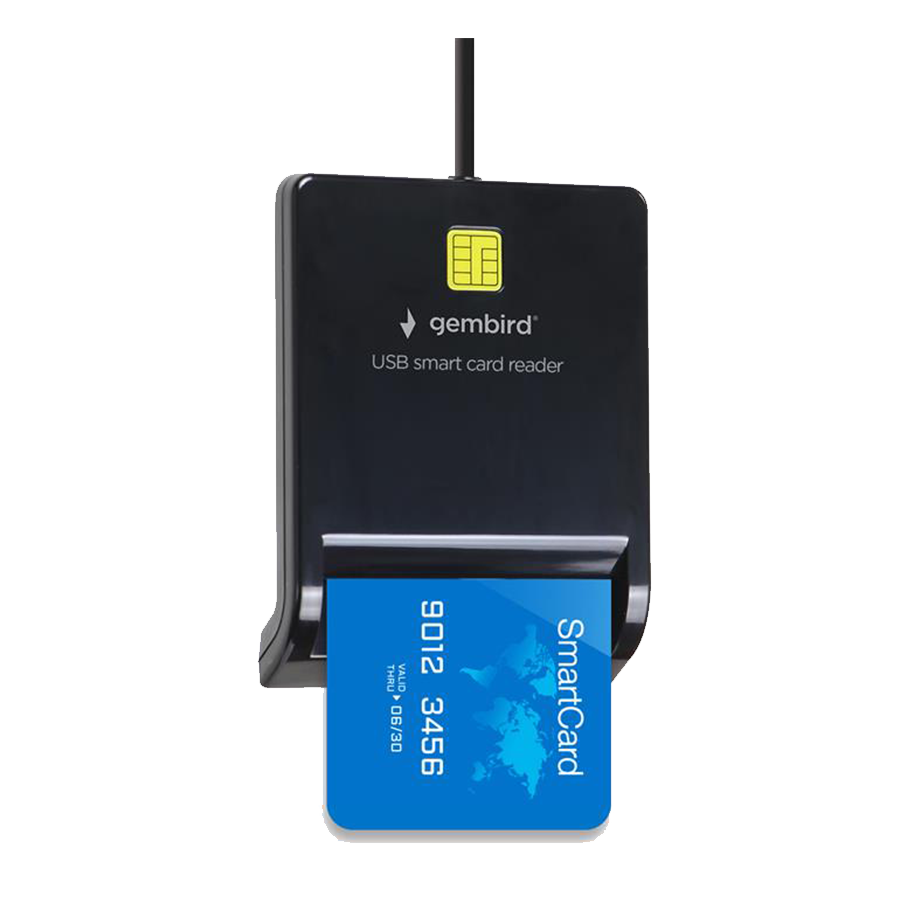 Gembird FD2-SCR USB Pametni Čitač Kartica Black - Image 3