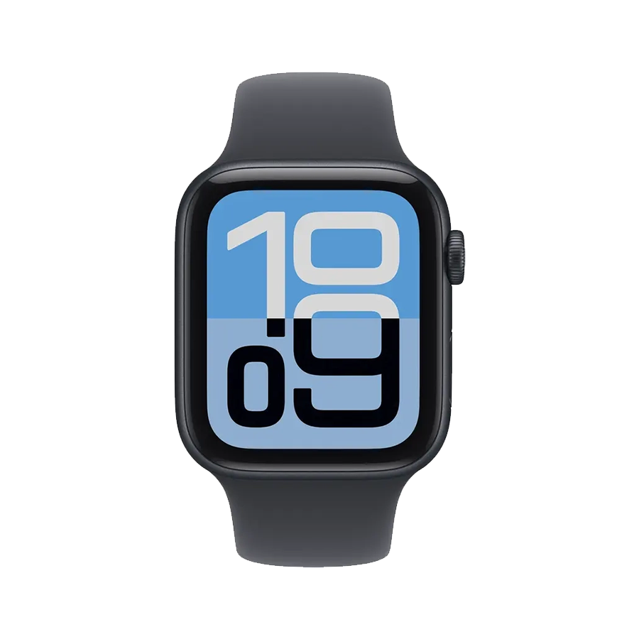 Apple Watch SE 3 GPS 40mm Midnight Aluminium Case with Midnight Sport Band - M/L MEHC4RK/A 2Y - Image 2