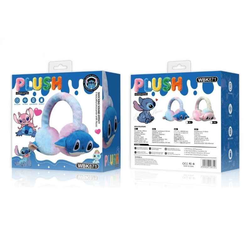 Plisane Bluetooth slusalice WBK871 pk pink - Image 2
