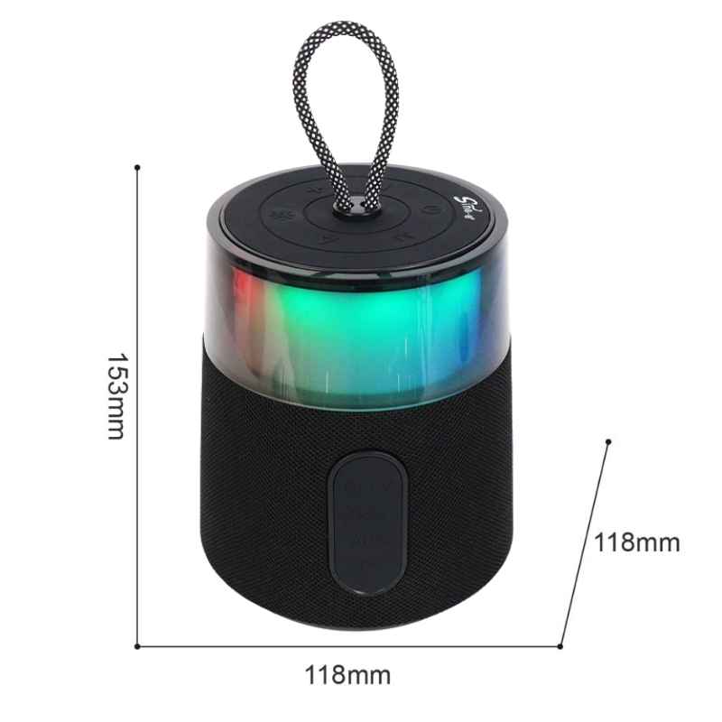 BLUETOOTH ZVUCNIK BT MIC ZQS-P8 124*124*159MM 10W SING-E - Image 3