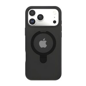 REVOLVE Maskica za iPhone sa Prstenom | Sigurnije Držanje Telefona — iPhone 16 Pro, Crna
