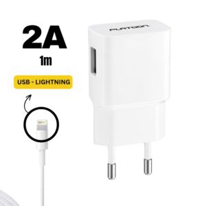 Kućni Lightning punjač PL-2021 1A 1 m | Platoon
