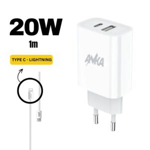 Kućni punjač AN-S143 PD+QC 20W Lightning | AN-KA
