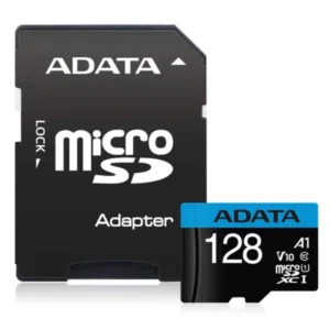 ADATA MicroSD Premier Memory Card 128GB A1 Class10