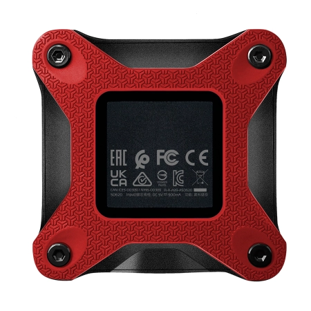 ADATA 512GB external SSD Durable SD620 Red - Image 2