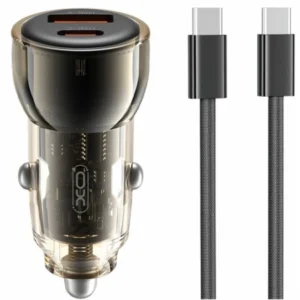 XO CC60 Car charger 60W + Type-C Cable